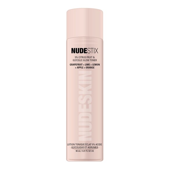 NUDESKIN 5% Citrus Fruit - Glycolic Glow Toner, NUDESTIX