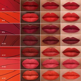 Cream Lip Stain - Matte Liquid Lipstick - Flytande, matt läppstift