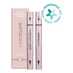 Master Stamp & Stroke Eyeliner - Black, DUFFBEAUTY