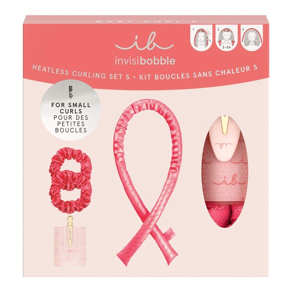 Heatless baby Curl Set - Set för lockar utan värme, INVISIBOBBLE