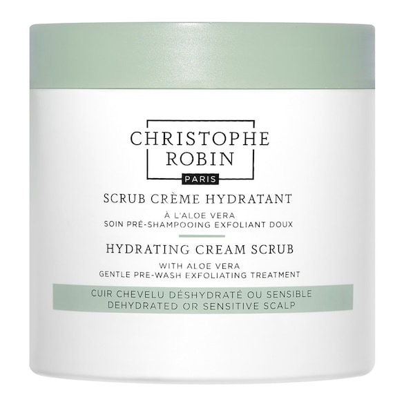 Aloe vera hydrating cream scrub - Hydrating hair care for the scalp, CHRISTOPHE ROBIN