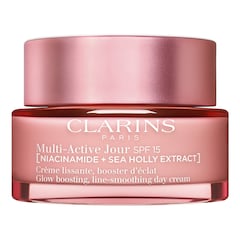 Multi-Active Glow boosting, line-smoothing day cream SPF 15 - All skin types , CLARINS
