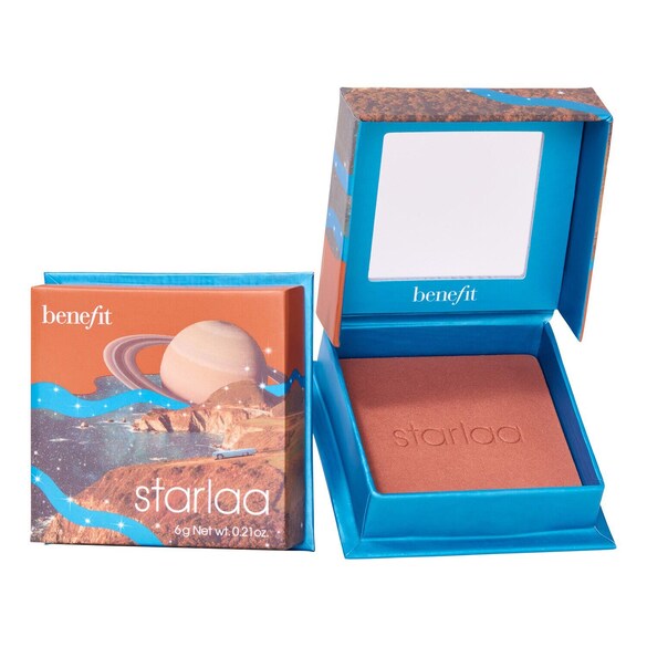 BOP Starlaa mörkrosa/brun blush - blush med satinfinish, BENEFIT COSMETICS