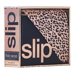 Pure Silk Hair Wrap Wild Leopard, SLIP
