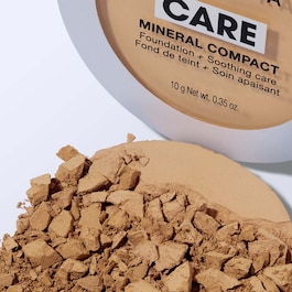 Vårdande mineralpuder (Care Minéral Compact) - Foundation + Lugnande vård