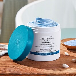 Purifying Mask with thermal mud - Detoxifying revitalizing haircare