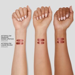 Afterglow Lipstick & Mini Liquid Blush Duo - Kit med läppstift och minirouge