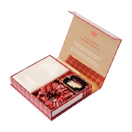 Coffret Queen Rosemary – Hårsnoddar och örngott av äkta siden