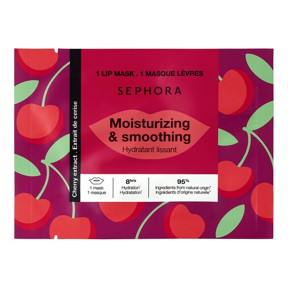 Cherry Lip Mask - återfuktade och utjämnade läppar på 5 minuter, SEPHORA COLLECTION