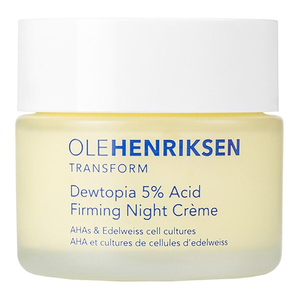 Dewtopia 5% Acid Firming Night Crème - Firming Night Cream with AHAs, OLEHENRIKSEN
