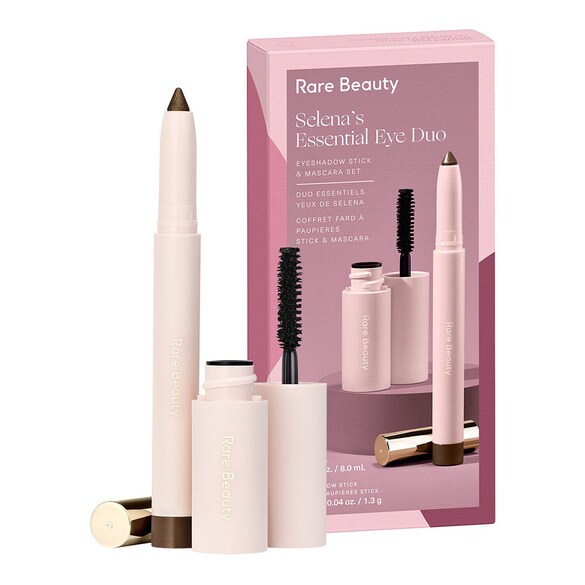Set Selena's Essential Eye Duo - Set med ögonskuggspenna & mascara, RARE BEAUTY