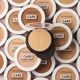 Vårdande mineralpuder (Care Minéral Compact) - Foundation + Lugnande vård