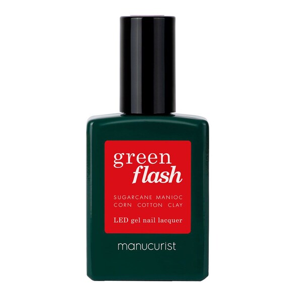 Green Flash - LED-nagellack, MANUCURIST