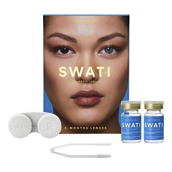 6 Month Cosmetic Lenses - Sapphire, SWATI COSMETICS