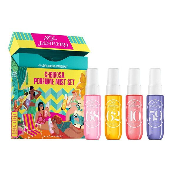 Cheirosa Perfume Mist Set - Parfymerad mist för kropp och hår, SOL DE JANEIRO