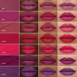 Cream Lip Stain - Matte Liquid Lipstick - Flytande, matt läppstift