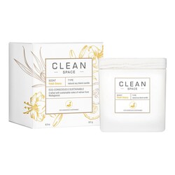 Clean Space Scented Candle Fresh Linens