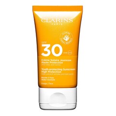 Youth-protecting Sunscreen High Protection SPF30 Face - All skin types, CLARINS