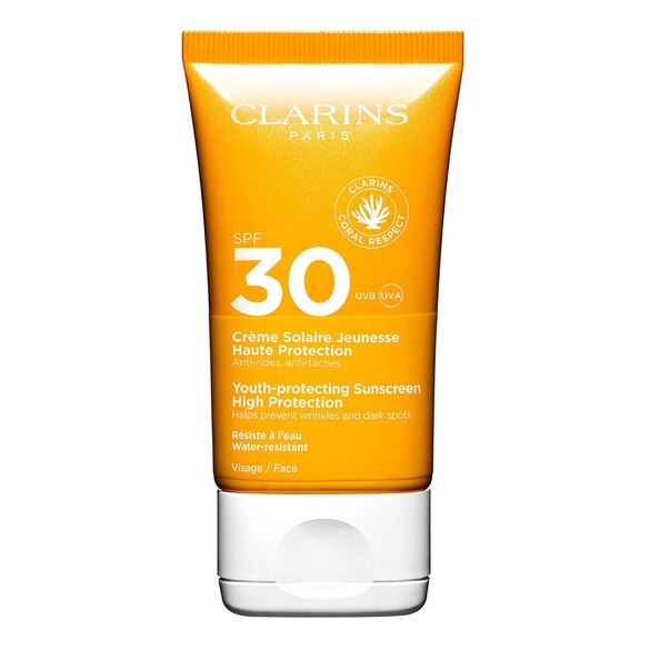 Youth-protecting Sunscreen High Protection SPF30 Face - All skin types, CLARINS