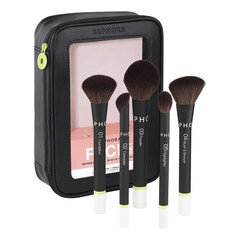 Set med ansiktsborstar - Intuitiv applicering med perfekt finish, SEPHORA COLLECTION