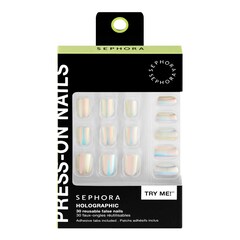 Reusable False Nail Kit, Adhesive Pads - Gel-effekt, proffsresultat, SEPHORA COLLECTION