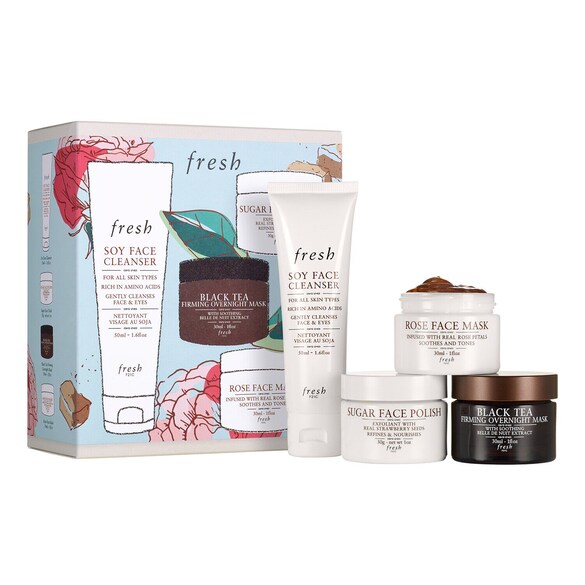 Presentbox anisktsvård – Fuktgivande anti-aging hudvårdsrutin, FRESH