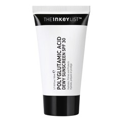 Polyglutamic Acid Dewy Suncscreen SPF30 - SPF30 Face Sunscreen, THE INKEY LIST