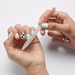 Nagelfil i glas - Filar + markerar