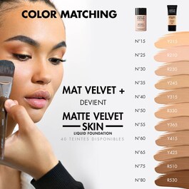 Matte Velvet Skin - Fluid Foundation