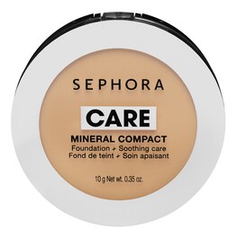 Vårdande mineralpuder (Care Minéral Compact) - Foundation + Lugnande vård