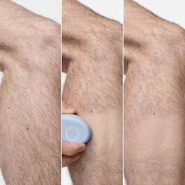 Hårborttagningsgummi - Tar bort kroppsbehåring och exfolierar huden
