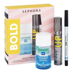 Eye set - Size Up Mascara, 12H Contour Eye Pencil, Waterproof Eye Makeup Remover