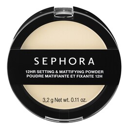 Mattifying & Setting Powder 12H - Puder med lång hållbarhet (reseformat)