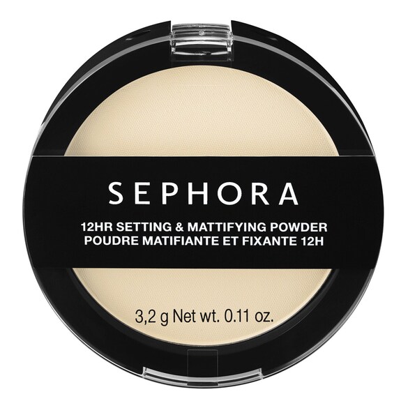 Mattifying & Setting Powder 12H - Puder med lång hållbarhet (reseformat), SEPHORA COLLECTION