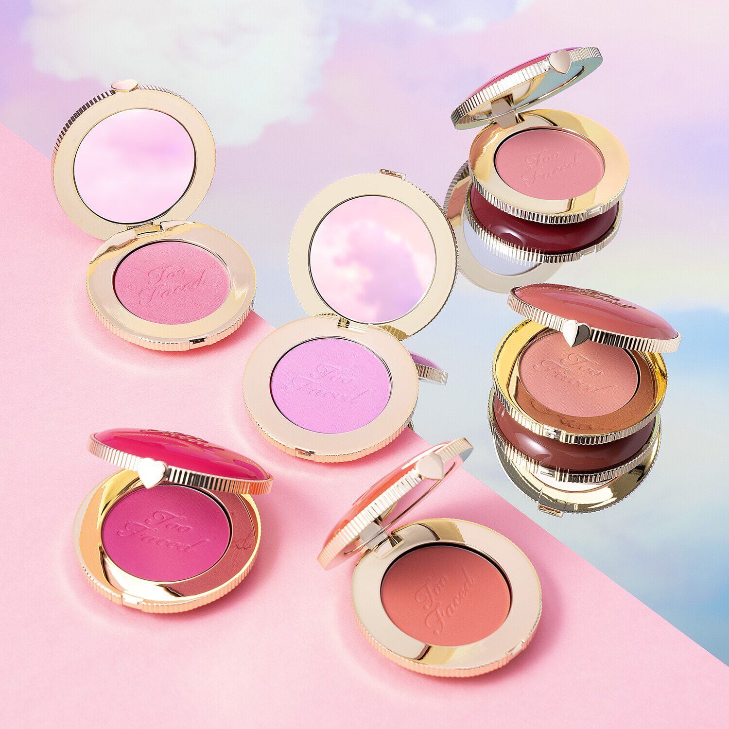 2 clearance faced blush