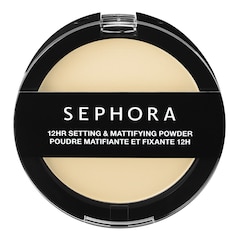 Poudre Matifiante Et Fixante 12h  - Ett hållbart och mattgörande puder, SEPHORA COLLECTION