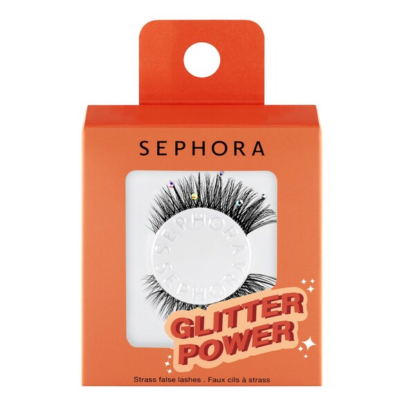 Lösögonfransar med strass - Lätta och återanvändbara lösögonfransar, SEPHORA COLLECTION