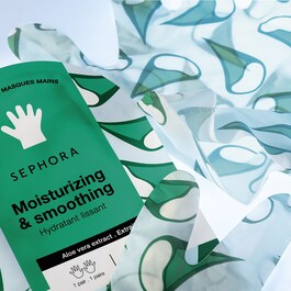 Handmasker, impregnerade handskar - återfuktar händerna på 15 minuter