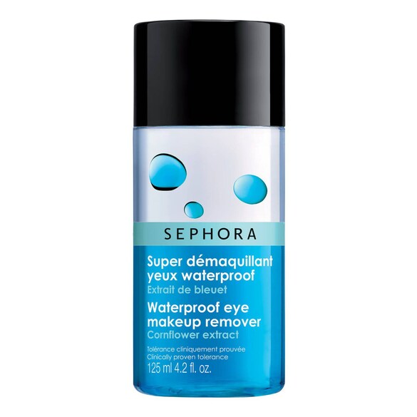 Vattenfast eye makeup remover - med blåklintsextrakt, SEPHORA COLLECTION