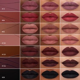 Cream Lip Stain - Matte Liquid Lipstick - Flytande, matt läppstift