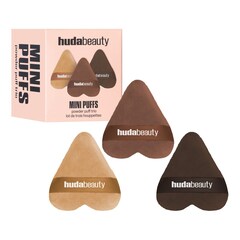 Mini Puffs Powder Puff Trio - Trio med mini-puffar, HUDA BEAUTY