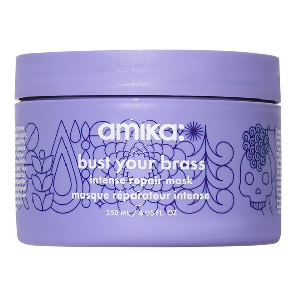 Bust Your Brass Blond Polaire - Intensivt reparerande hårmask, AMIKA