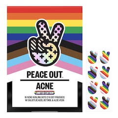 Pride Limited Edition-Timbres för behandling av akne med salicylsyra, PEACE OUT SKINCARE