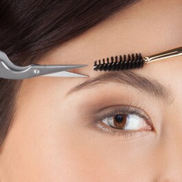 Brow Shaping Scissors & Brush - Ögonbrynssax & ögonbrynsborste
