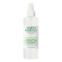 RYGG- OCH KROPPSSPRAY MED NIACINAMID - KLARGÖRANDE & ÅTERBALANSERANDE, MARIO BADESCU