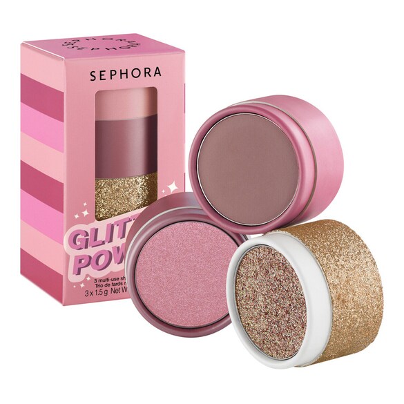 Glitter Power Multi Purpose - Shadow Trio, SEPHORA COLLECTION