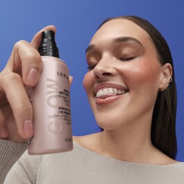 GLOW Makeup Setting Spray - 12 timmars hållbarhet, kladdfri, lysterfull finish