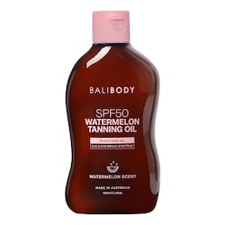 Watermelon Tanning Oil SPF 50 - Skyddande brun-utan-sol-olja