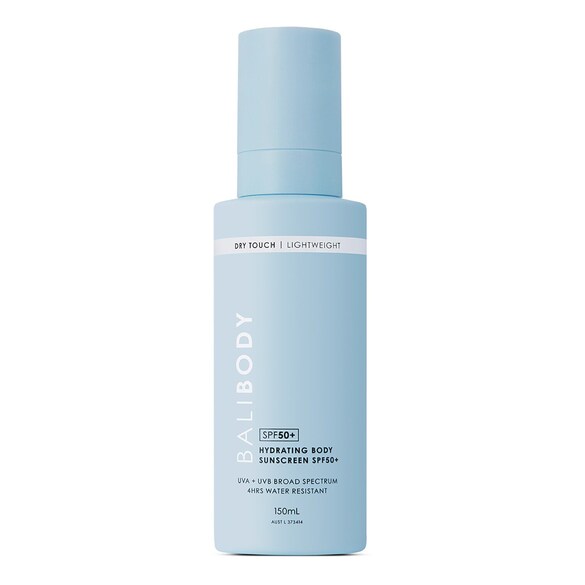 Hydrating Body Sunscreen SPF50+, BALI BODY