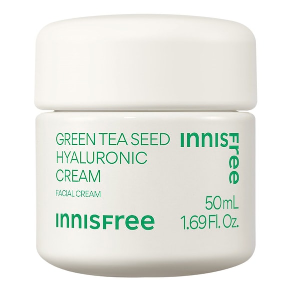 Green Tea Seed Hyaluronic Cream - Hydrating Cream, INNISFREE